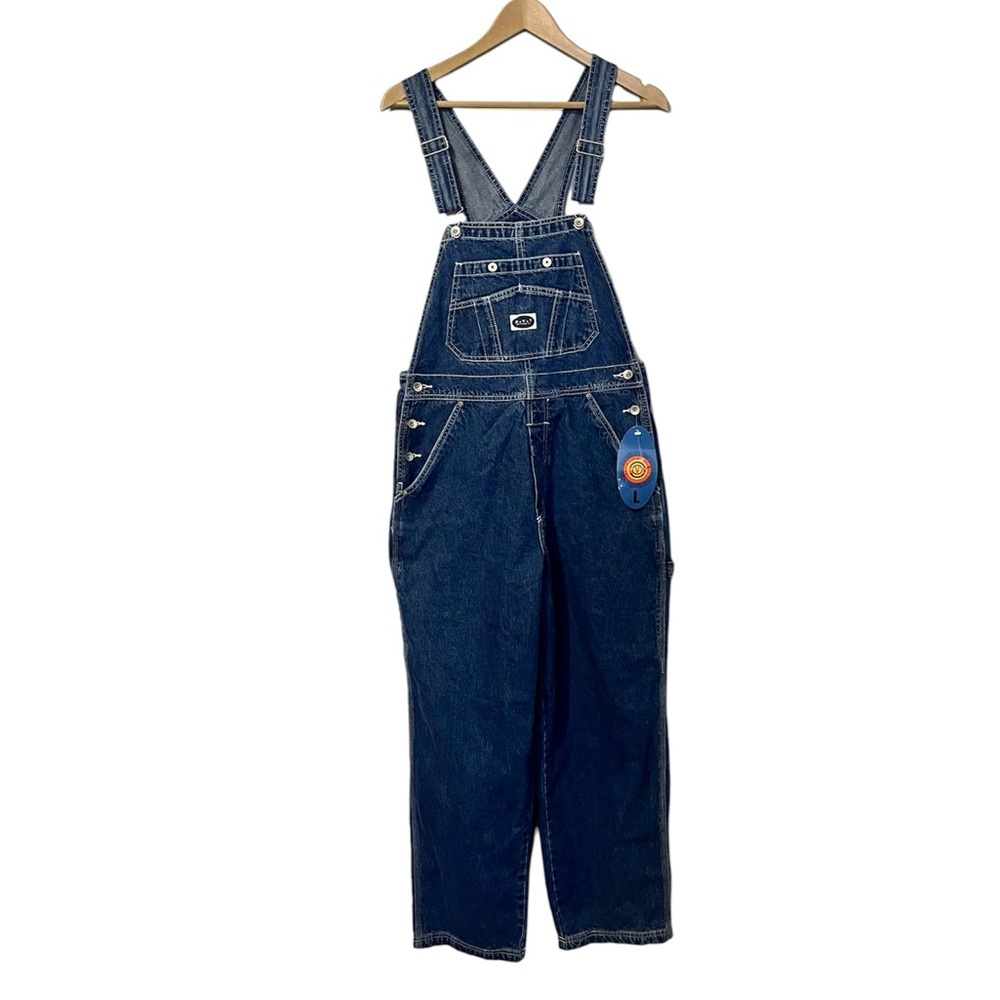Vintage 90s Style R.V.T Classic Bib Denim Overalls - Women’s Large